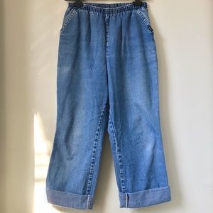 Vintage Chic High Waisted Jeans